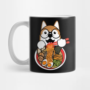 Funny kawaii shiba inu dog Mug